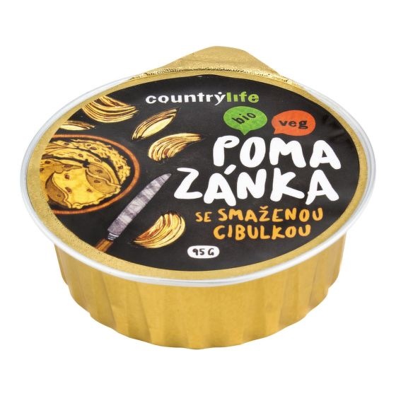 BIO pomazánka 95g se smaženou cibulkou Country Life